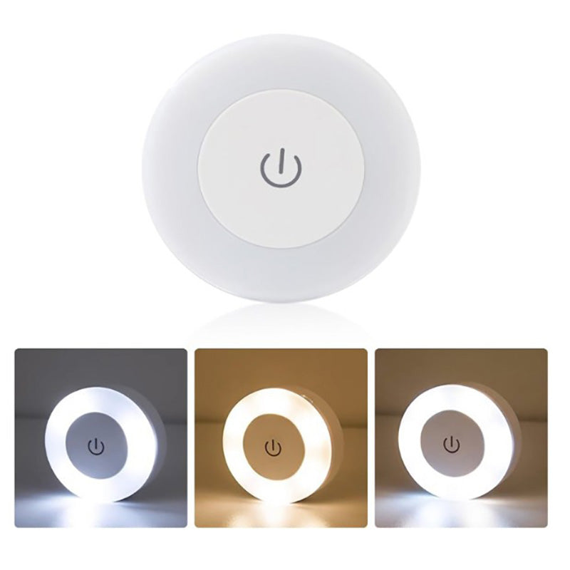 充電式LEDタッチライト〈三色〉